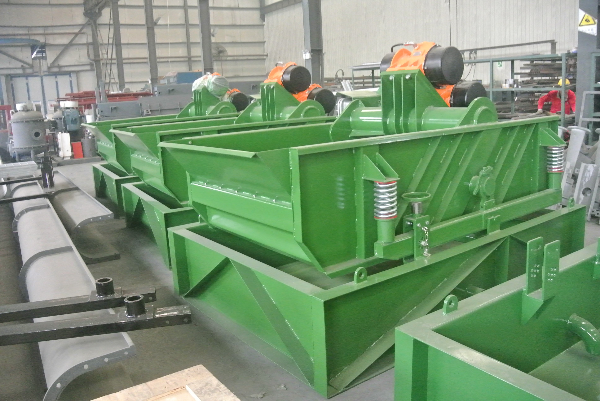 The working process and product characteristics of high-G drying vibrating screen