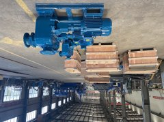 GREEN Self-priming sewage pumps for engineering slurry disposal shipped to UAE